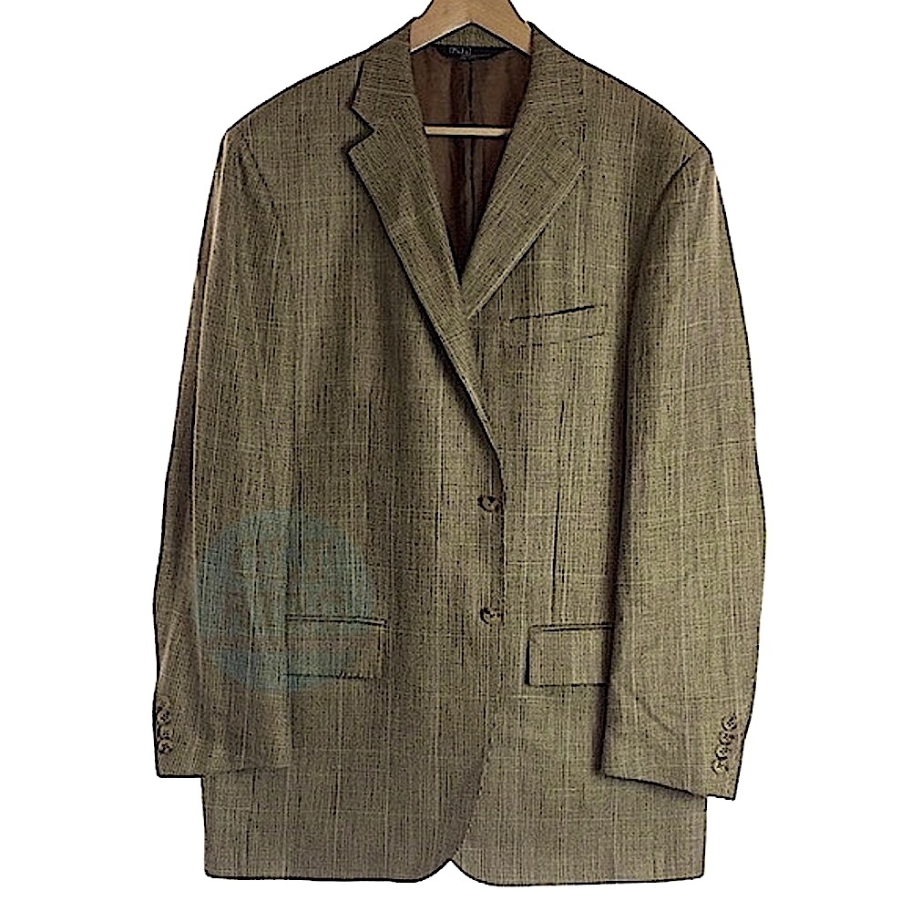 Polo RL • Italian Silk Plaid Blazer